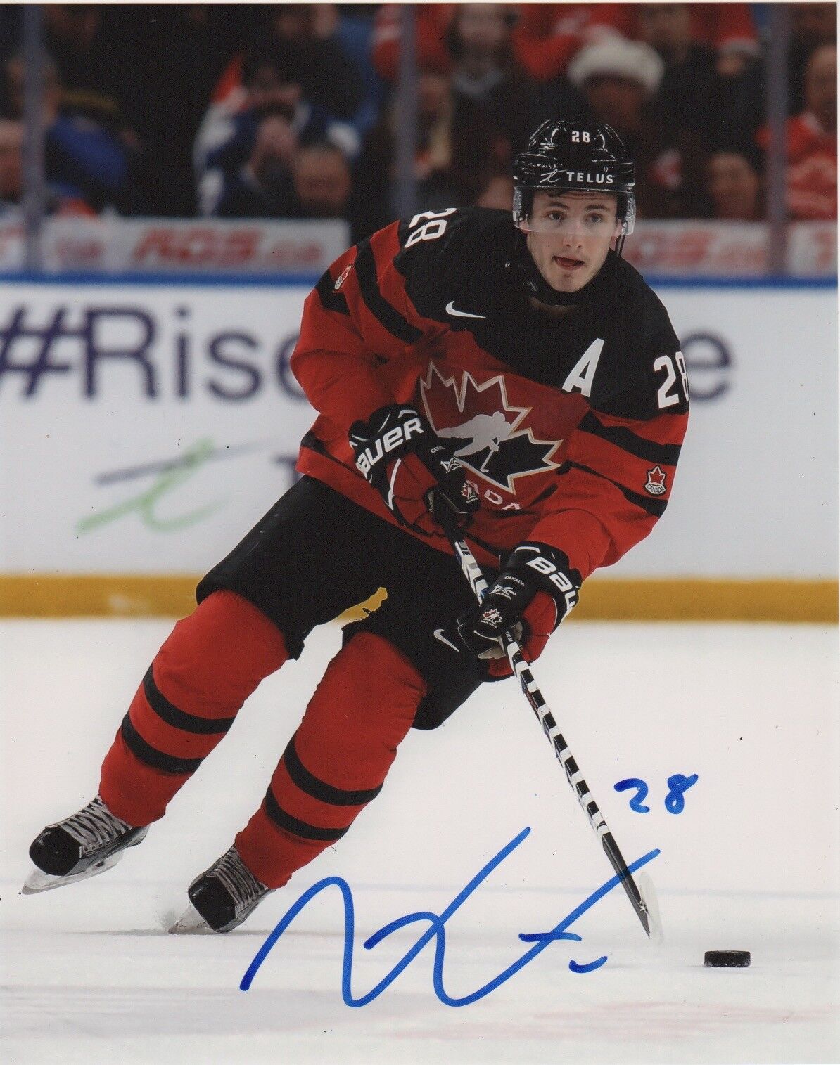 Team Canada Victor Mete Signed Autographed 8x10 NHL Photo Poster painting COA #3