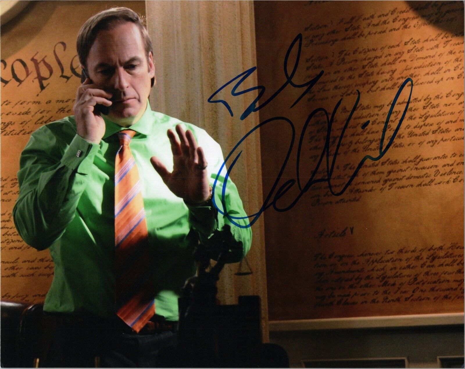 ~~ BOB ODENKIRK Authentic Hand-Signed Better Call Saul