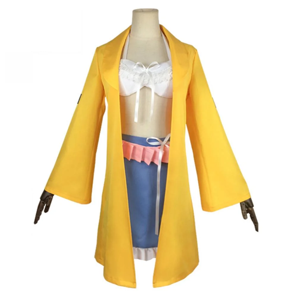 Danganronpa V Killing Harmony Angie Yonaga Women Uniform Halloween Carnival Outfit Cosplay Costume