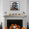 Diamond Painting - Partial Special Shaped Drill - Halloween Skull(Canvas|30*30cm)