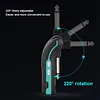 Wireless Guitar Transmitter Receiver Long Battery Life Instrument Wireless Transmitter Plug and Play 220 Rotatable for Guitar Bass Electric Instruments