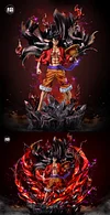 POP Scale Haki/Haoshoku Haki Monkey D. Luffy - ONE PIECE Resin Statue - T-H Studios