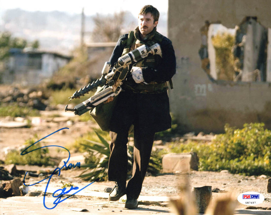 Sharlto Copley SIGNED 8x10 Photo Poster painting Wikus District 9 PSA/DNA AUTOGRAPHED