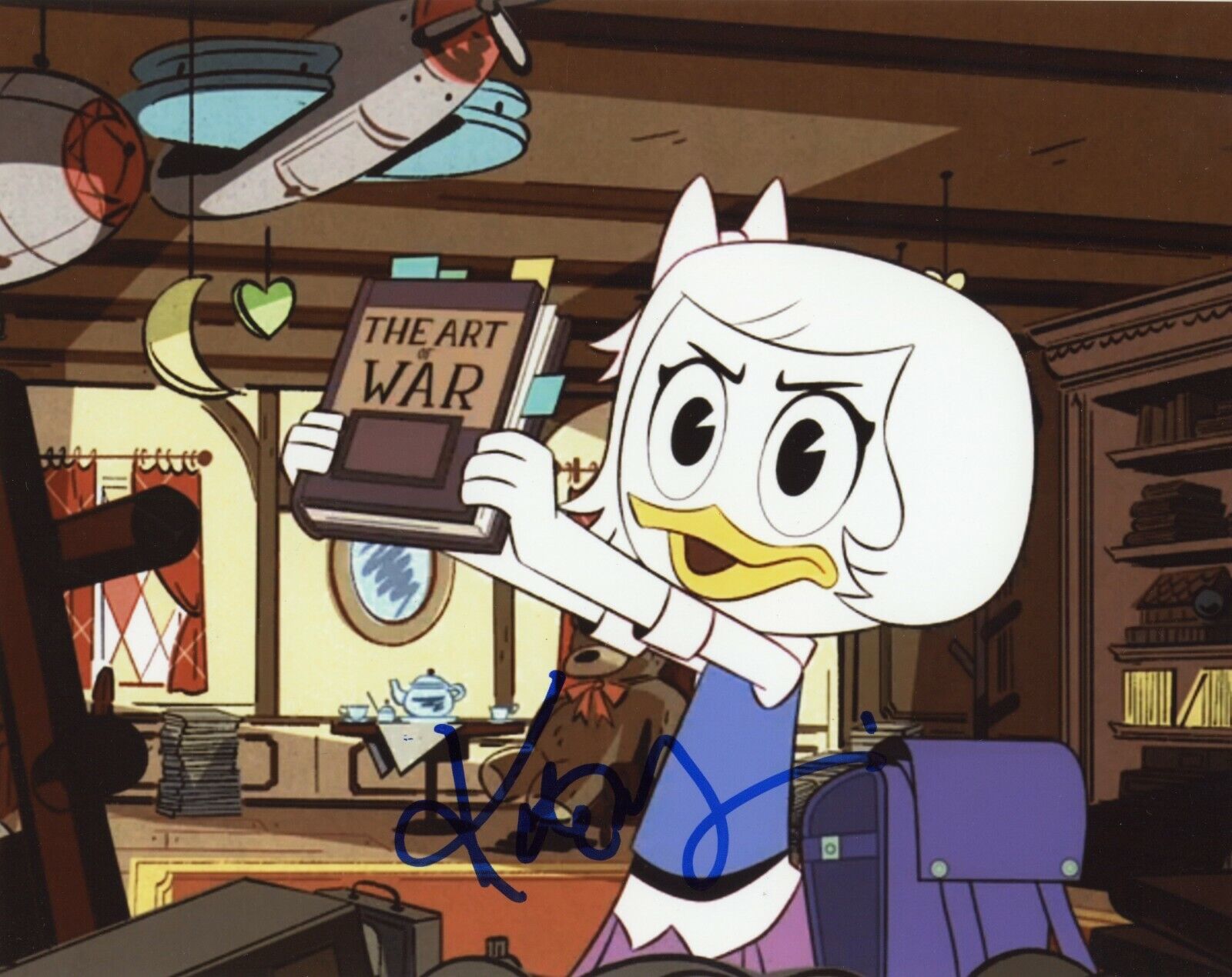 ~~ KATE MICUCCI Authentic Hand-Signed DuckTales 2017 ~Webbigail