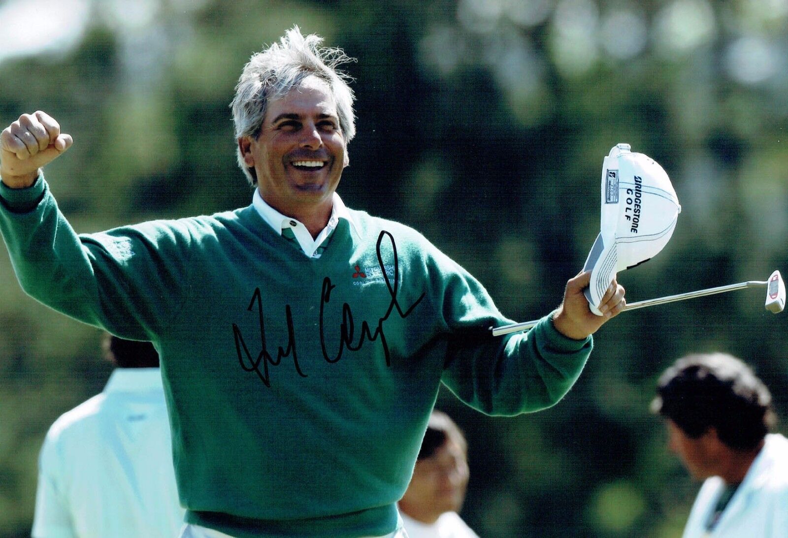 Fred COUPLES SIGNED Autograph 12x8 Photo Poster painting AFTAL COA Golf Masters Winner Augusta