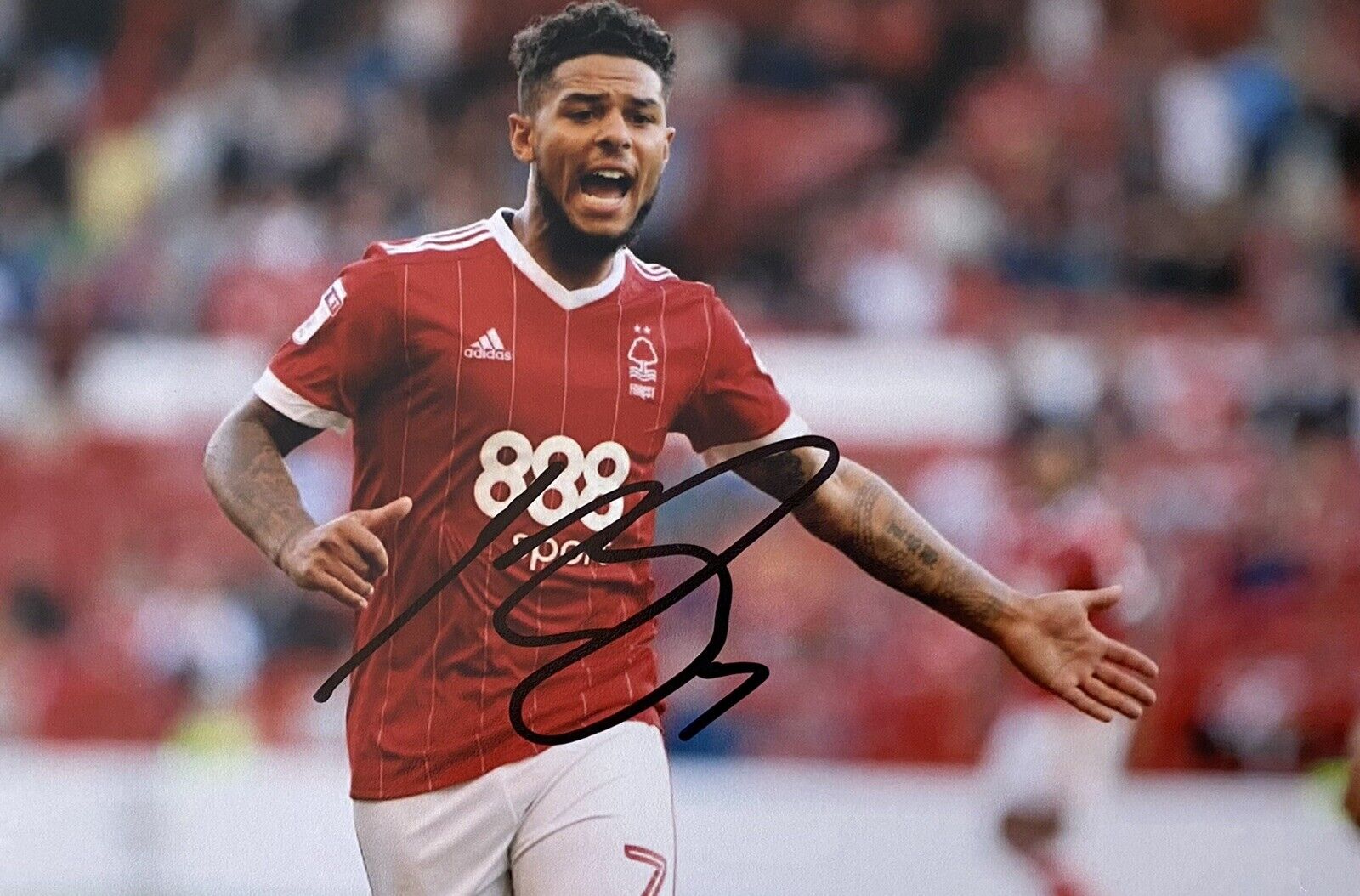 Liam Bridcutt Genuine Hand Signed Nottingham Forest 6X4 Photo Poster painting 2