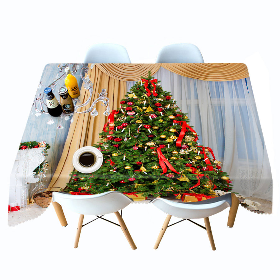 

New Year - 3D Tablecloth, 140*180cm, 501 Original