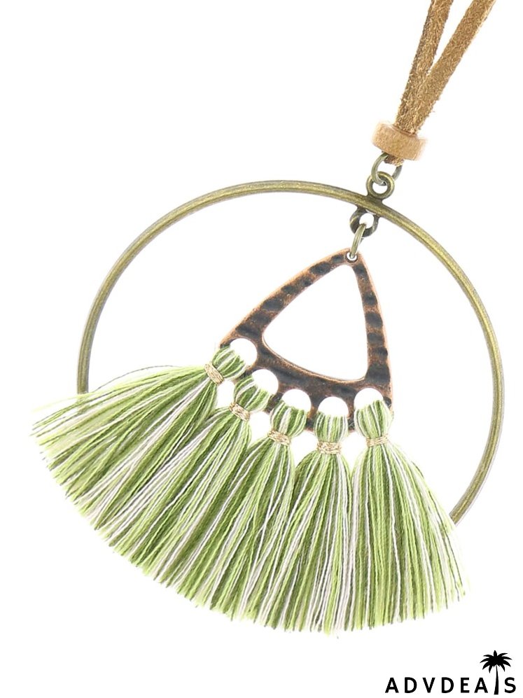 3pcs Tassel Decor Jewelry Set