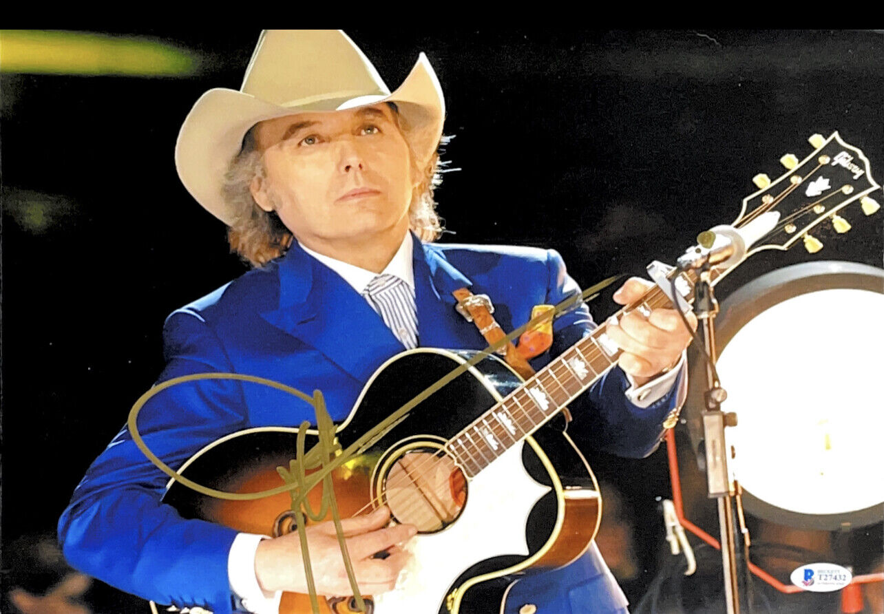 DWIGHT YOAKAM HAND SIGNED AUTOGRAPHED 11X14 Photo Poster painting WITH BECKETT COA VERY RARE