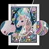 Diamond Painting-DIY Special Shaped Drill Pearl Painting Unicorn(30x40cm)