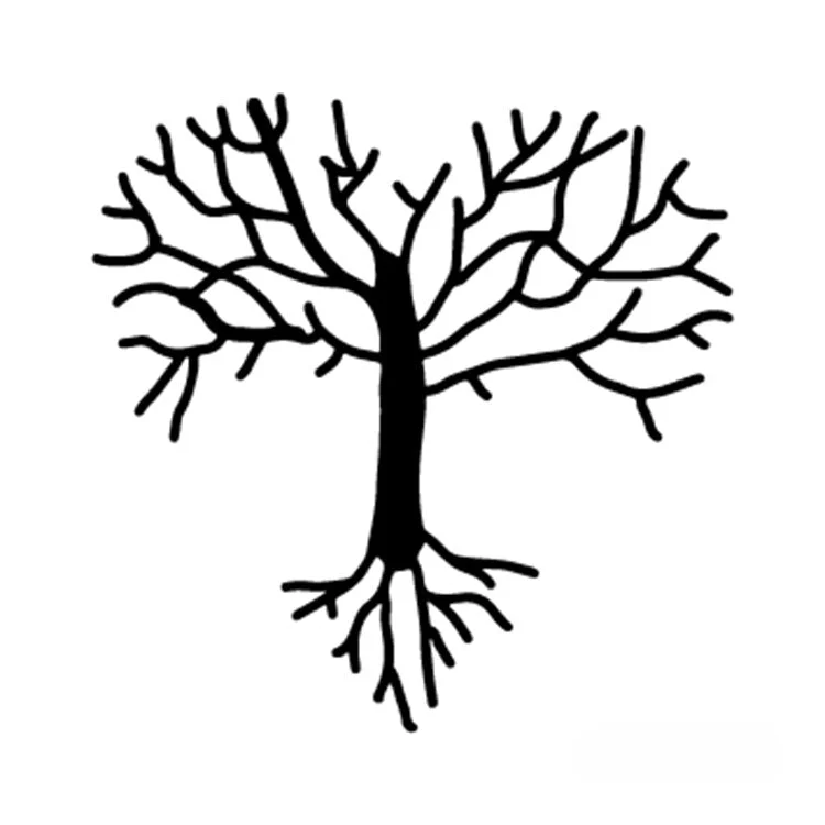 Tattoo sticker Temporary Drawing small Black White sketch Flowers flash Tatoo Body Art Fake Water Transfer Stickers to kid girl