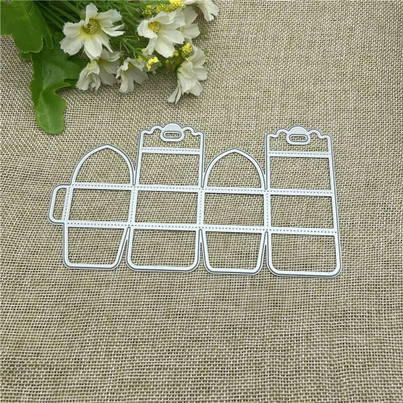 Gift boxes craft Metal Cutting Dies Stencils For DIY Scrapbooking Decorative Embossing Handcraft Template