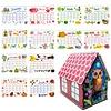 DIY Diamond Painting Special Shape Desktop Cabin Calendar Organizer Box Kit(Owl)