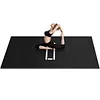 [US Local Warehouse] Wrestling Mat 10ft X 5ft Jiu Jitsu Mats Judo Mat with 3cm Thickness for PE Training Yoga BJJ MMA Grappling Boxing Martial Art (Black)