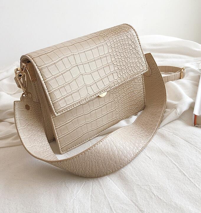 Women's Designer Luxury Handbag 2022 Fashion New High quality PU Leather Women Handbags Crocodile pattern Shoulder Messenger Bag