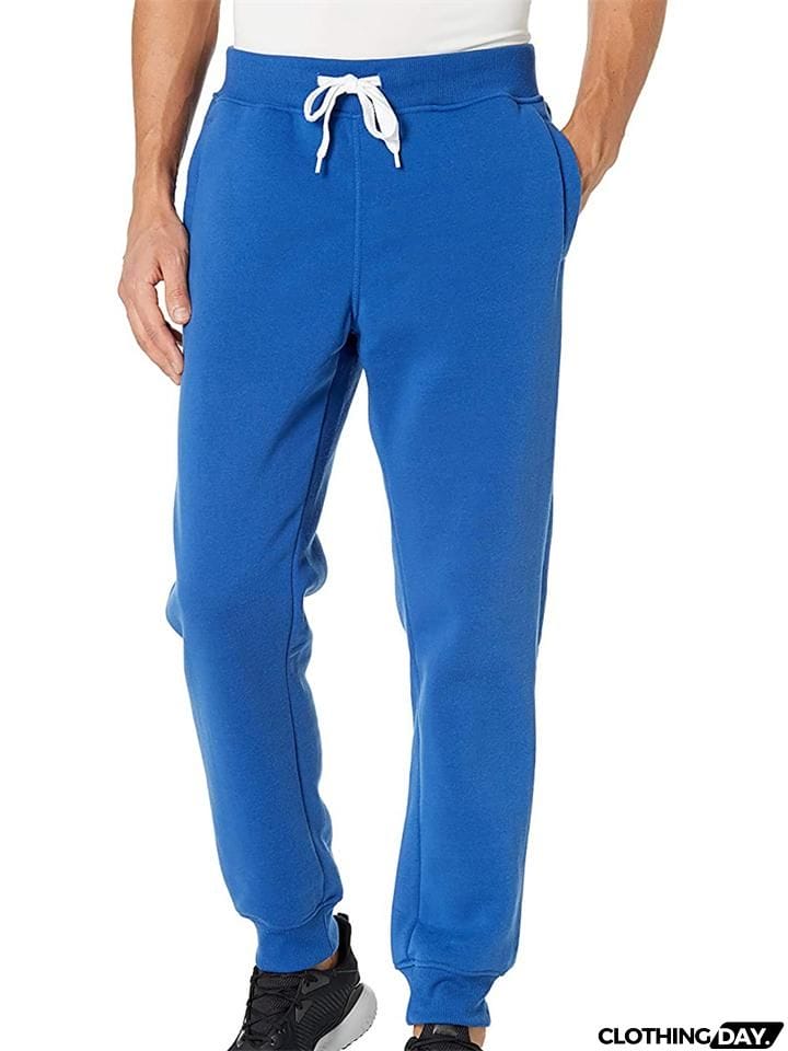 Men's Comfy Casual Daily Wear Sporty Fastening Pants