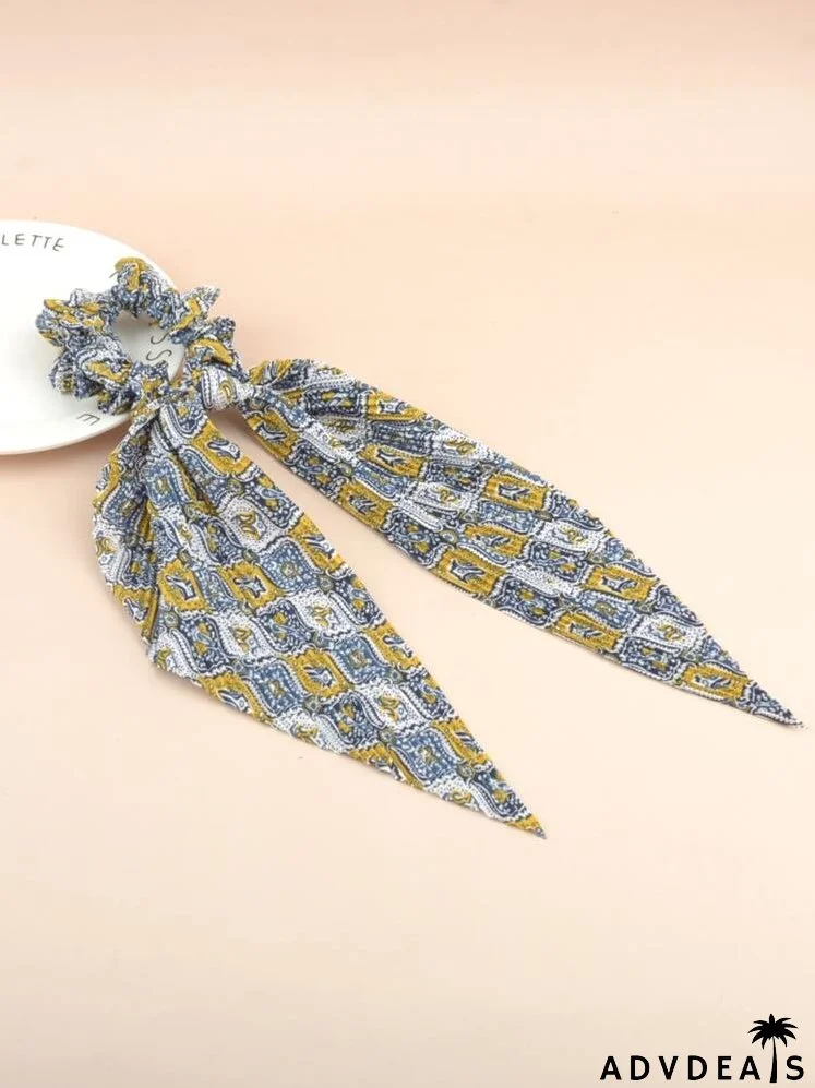 Allover Graphic Hair Tie