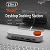 12-in-1 Knob Desktop Dock