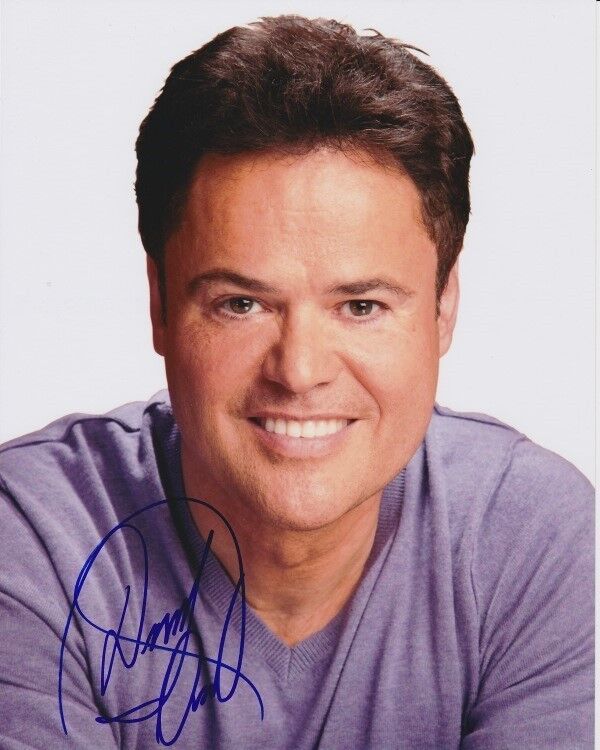 DONNY OSMOND signed autographed 8x10 Photo Poster painting