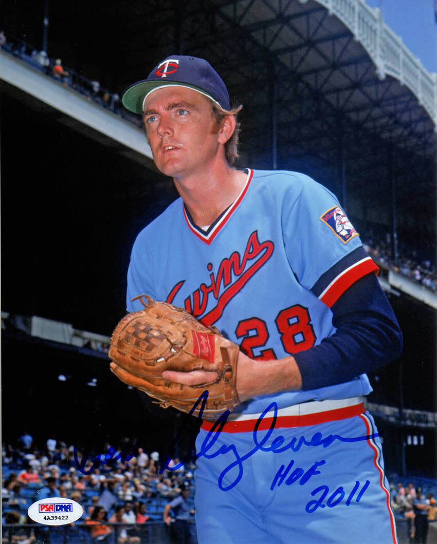 Bert Blyleven SIGNED 8x10 Photo Poster painting + HOF 2011 Twins ITP PSA/DNA AUTOGRAPHED