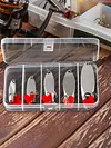 5pcs Metal Jig Spoon Spinner Fishing Lure Wobbler Bait Set Hard Bait for Fishing