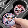 2pc Car Cup Holder Coaster | Cartoon（No diamonds）