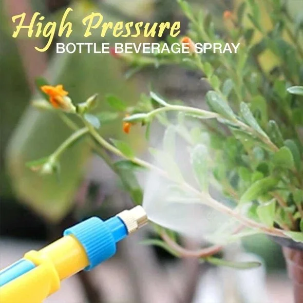High Pressure Bottle Beverage Spray