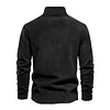 Men's Casual Outdoor Half-zip Polar Fleece Sweatshirt by Inlyline