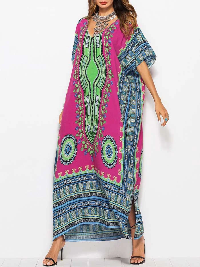 Women's New Style Printed Casual Fashion Dress