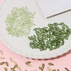 50PCS Cute Green Leaves Acrylic DIY Jewelry Accessories