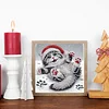 Diamond Painting - Partial Special Shaped Drill - Winter Cat(Canvas|30*30cm)