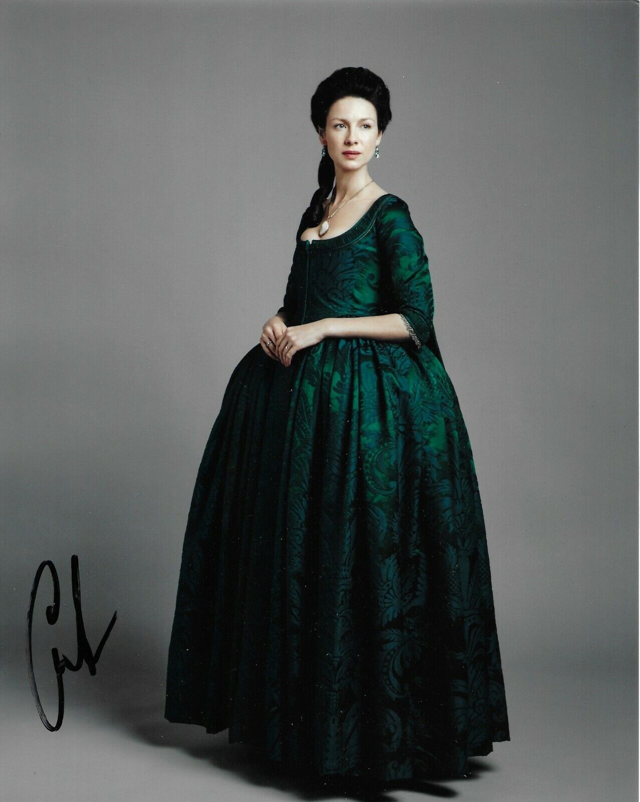 Caitriona Balfe Signed Outlander 10x8 Photo Poster painting AFTAL