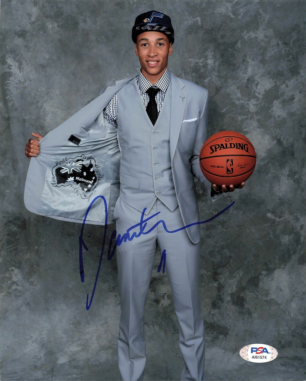 Dante Exum signed 8x10 Photo Poster painting PSA/DNA Utah Jazz Autographed