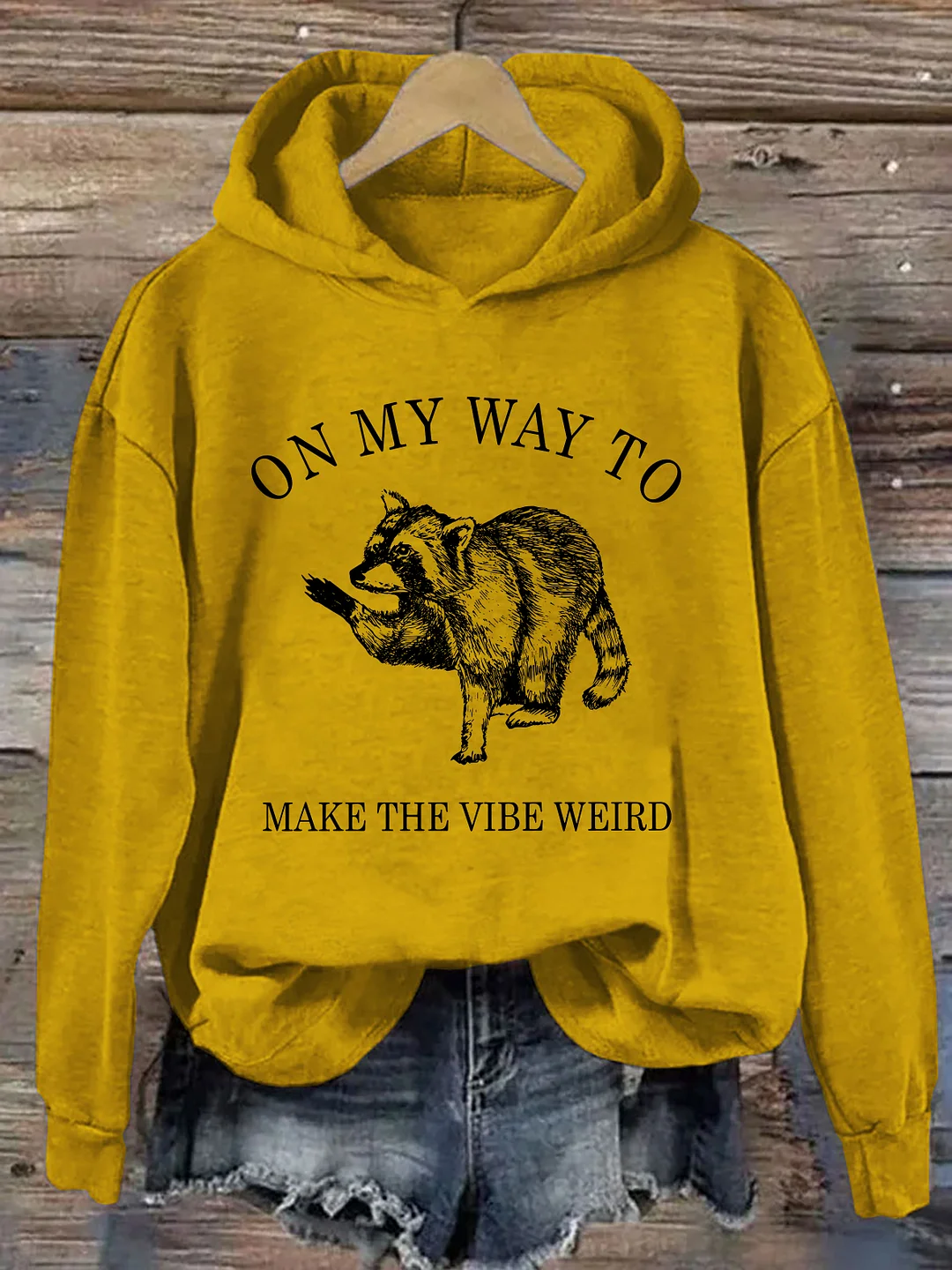 On My Way To Make The Vibe Weird Hoodie