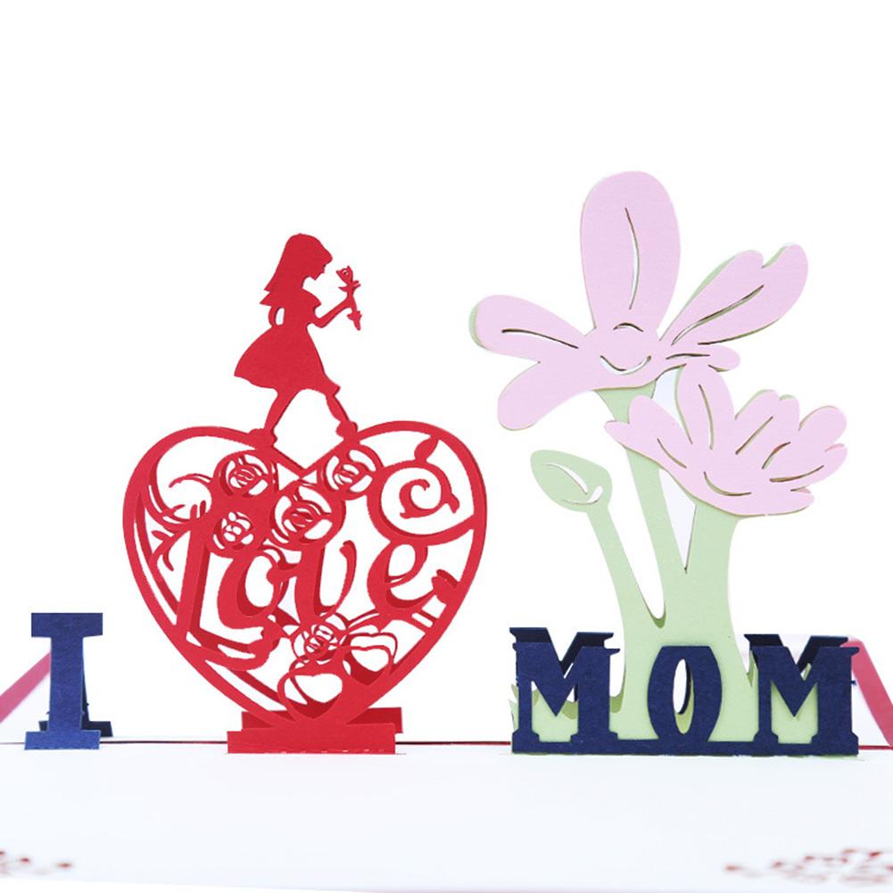 

Thank You Mothers Day - 3D Pop Up Card - Paper Craft, 501 Original