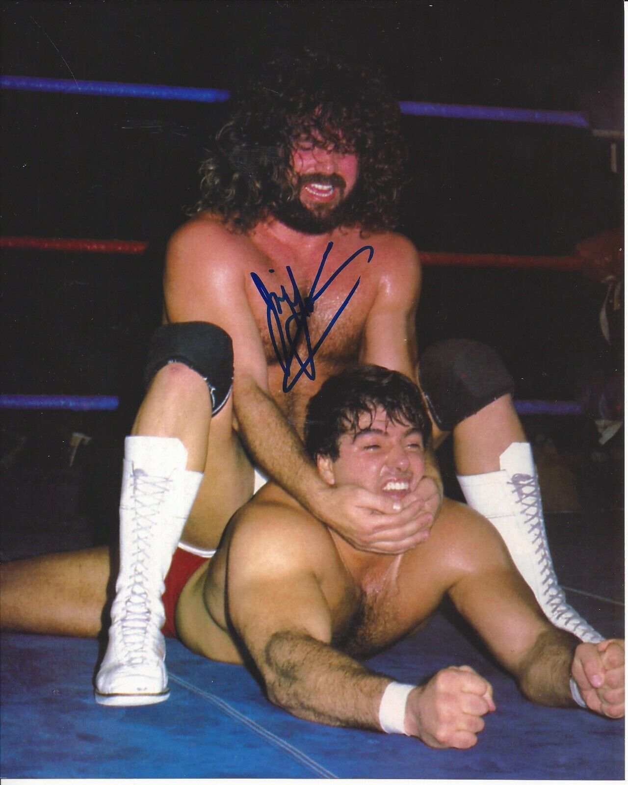 Jimmy Garvin autographed 8x10 #1 WCW AWAThe Fabulous birds