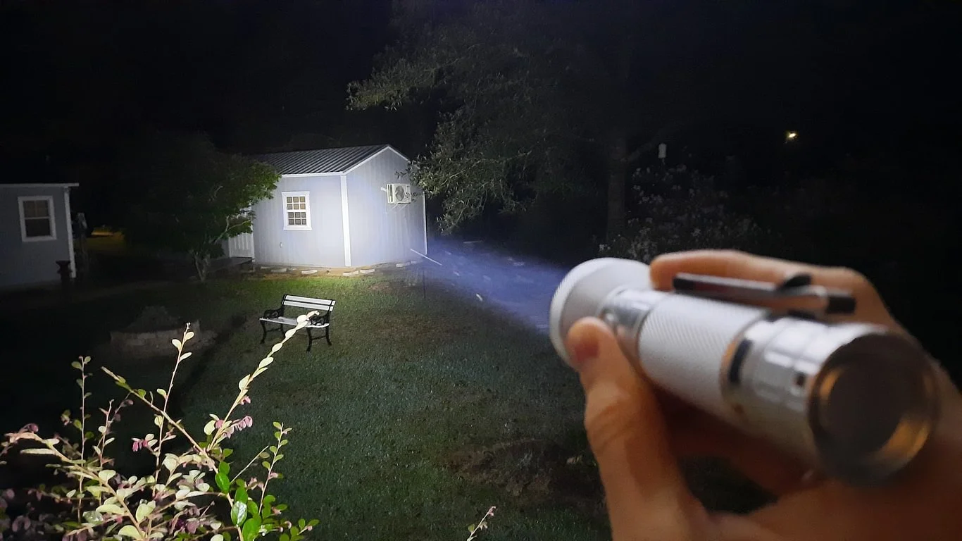 Sofirn IF22A Rechargeable EDC Flashlight Spotlight, Powerful