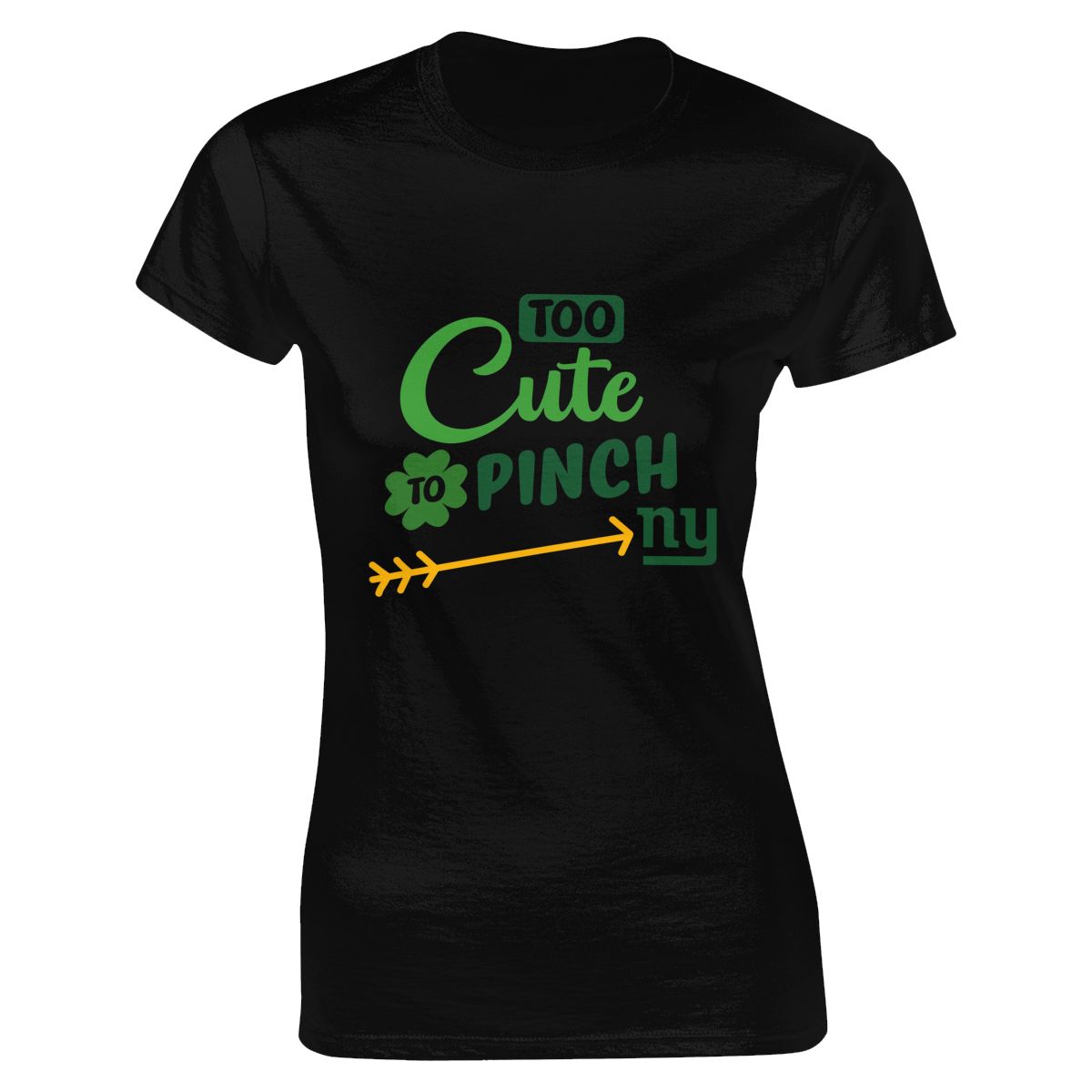 New York Giants Too Cute To Pinch Women's Crewneck T-Shirt