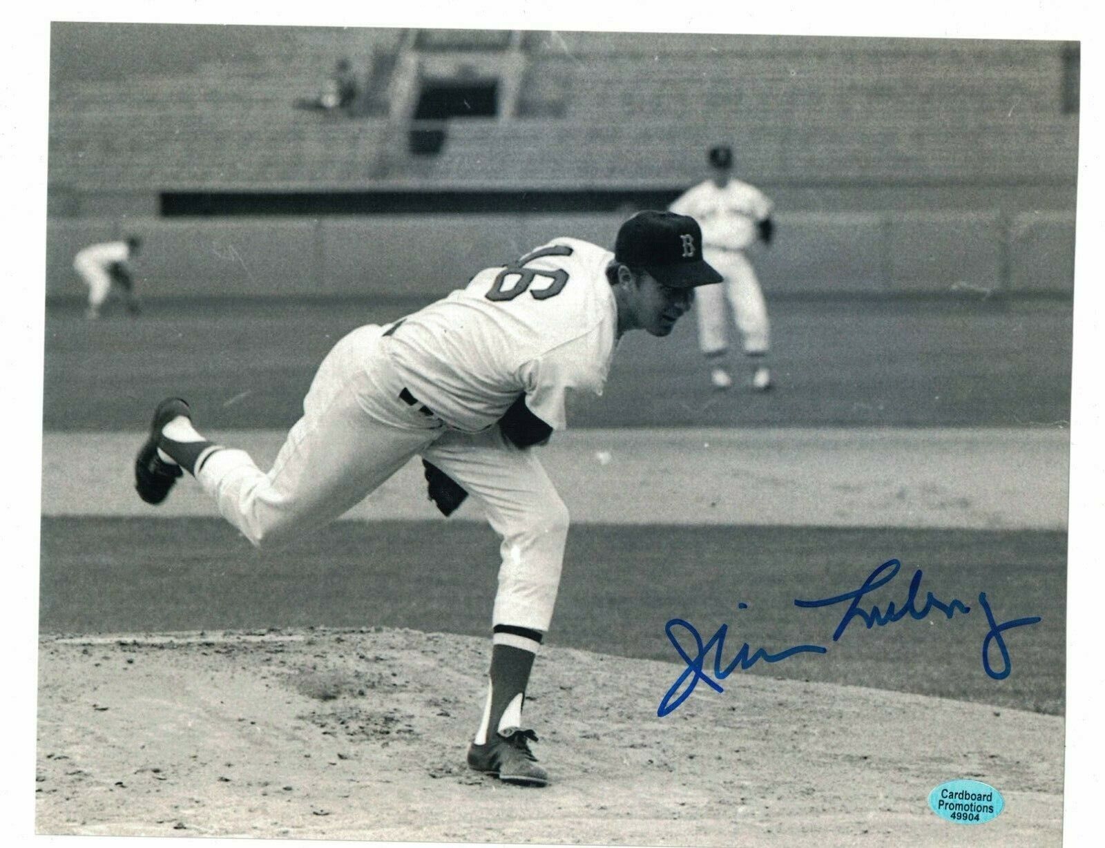 Jim Lonborg Boston Red Sox Signed 8x10 Photo Poster painting W/Our COA
