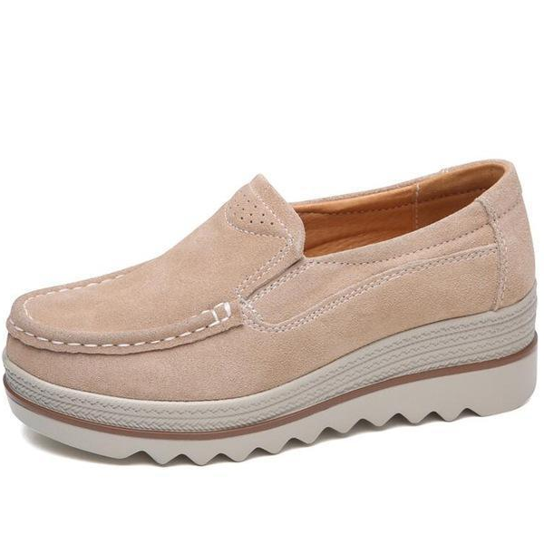 Comfy Slip-On Platform Shoes for Women