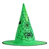 Halloween LED Luminous Witch Hat Kids Costume Hanging Glowing Cap Decor