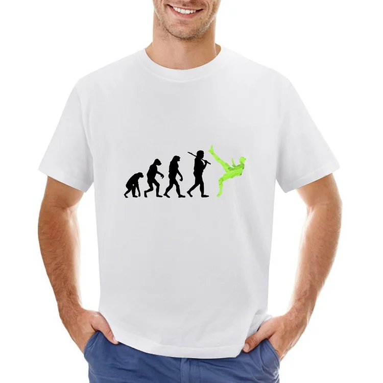 Zlatan Ibrahimovic Inspired Evolution Men's Soccer Culture Tee