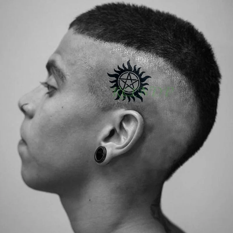 Waterproof Temporary Tattoo Sticker Japan anime Supernatural Fake Tatto Flash Tatoo Tatouage Wrist Foot Hand For Men Girl Women