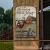 Chicken On The Farm - Vintage Metal Signs - 20*30cm/30*40cm