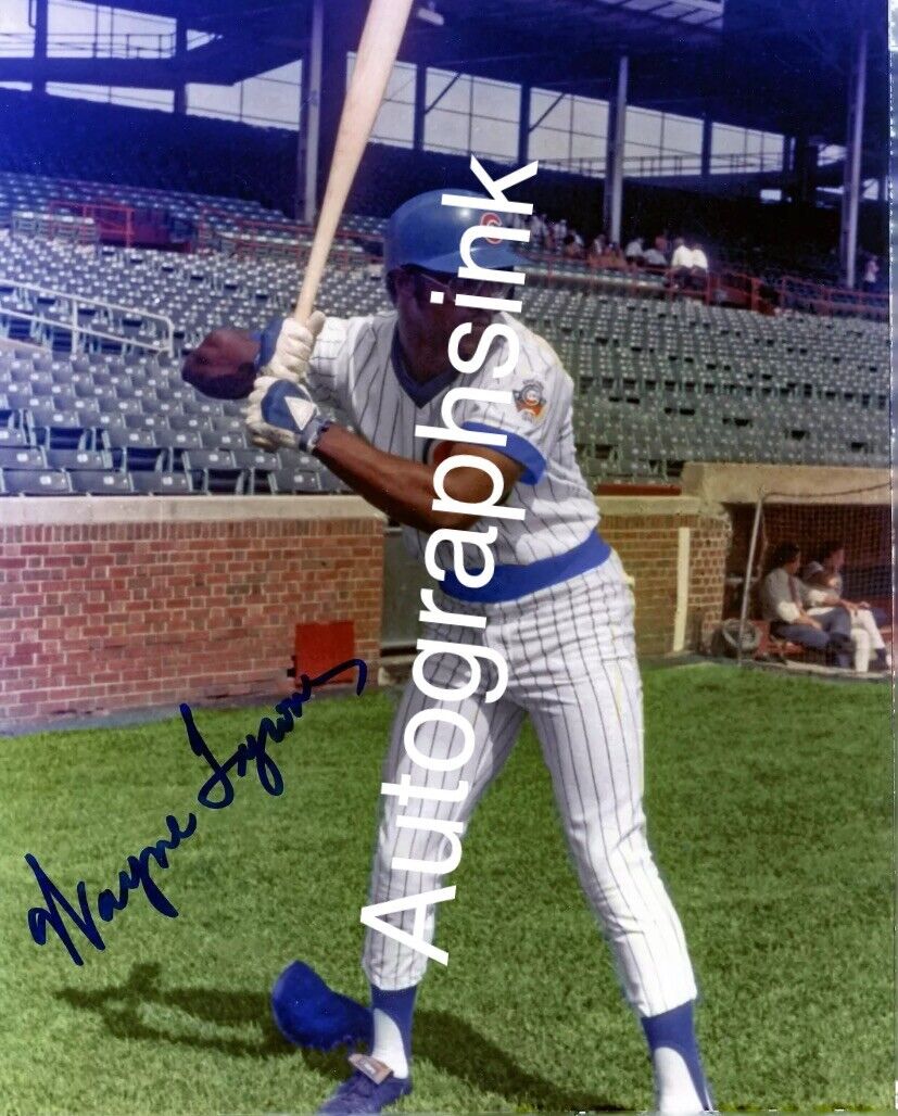 Wayne Tyrone Autographed 8x10 Chicago Cubs#3