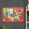 USA Map - Metal Tin Signs(8*12Inch/12*16Inch)