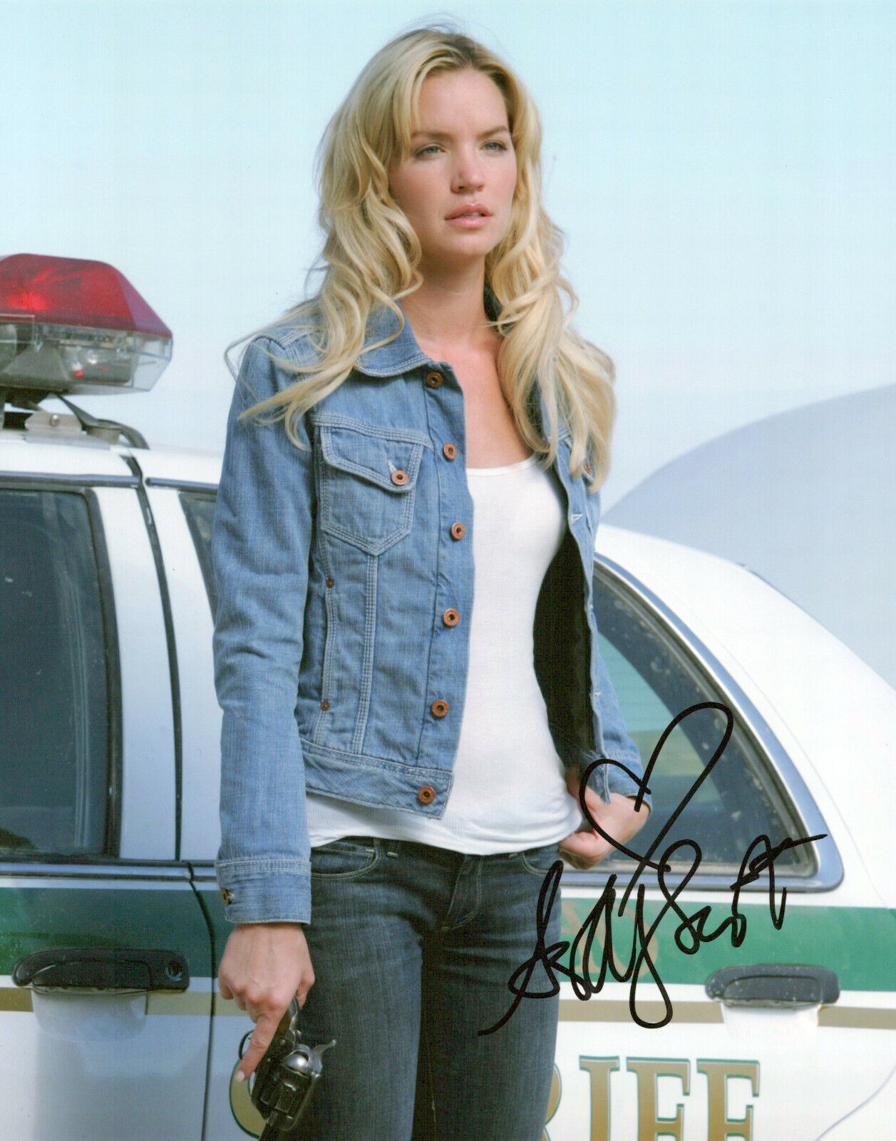 Ashley Scott Jericho autographed Photo Poster painting signed 8x10 #6 Emily Sullivan