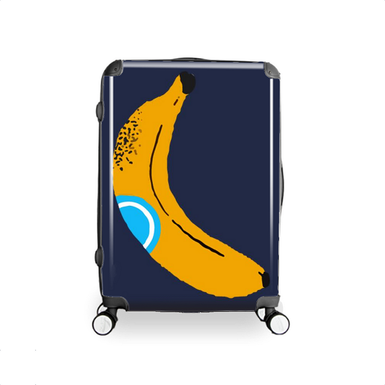 Banana Pop Art, Fruit Hardside Luggage