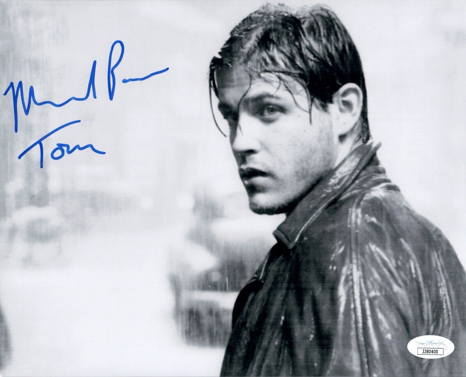 MICHAEL PARé Signed 8x10 STREETS OF FIRE Photo Poster painting PARE Autograph JSA COA Cert