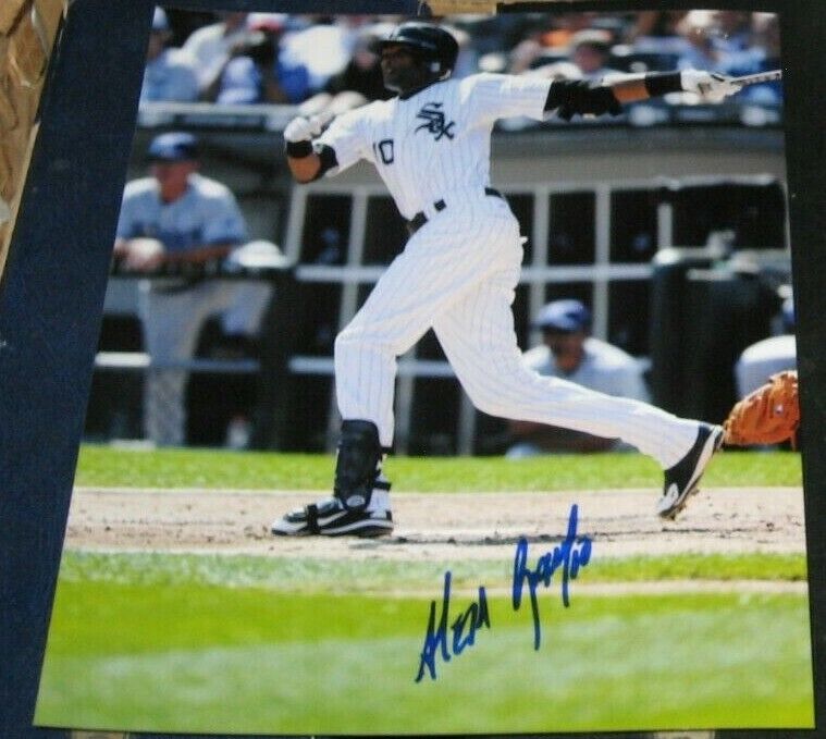 Alexei Ramirez Chicago White Sox SIGNED AUTOGRAPHED 8x10 Photo Poster painting COA Baseball MLB